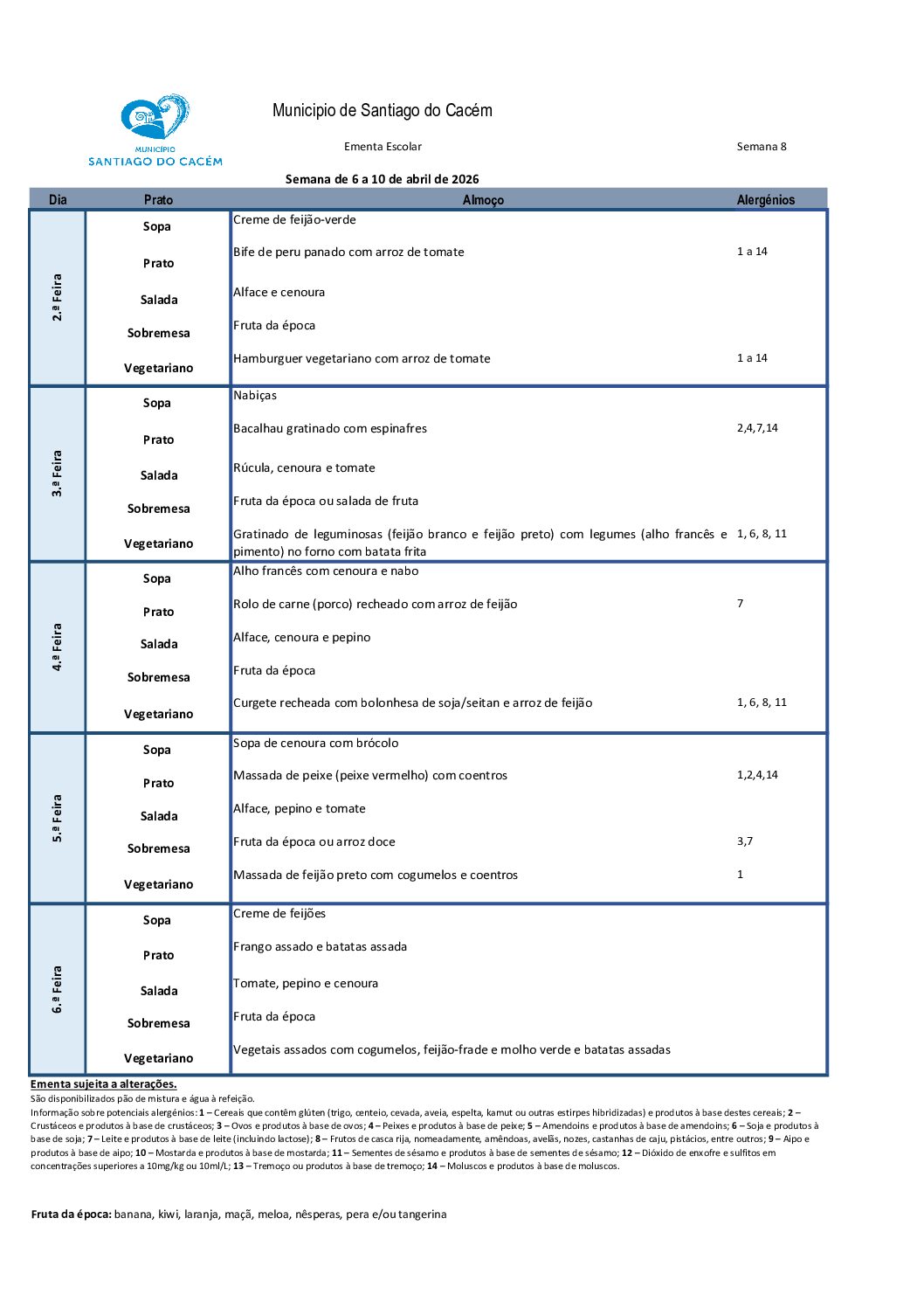 03 Semana de 6 a 10 de abril de 2026