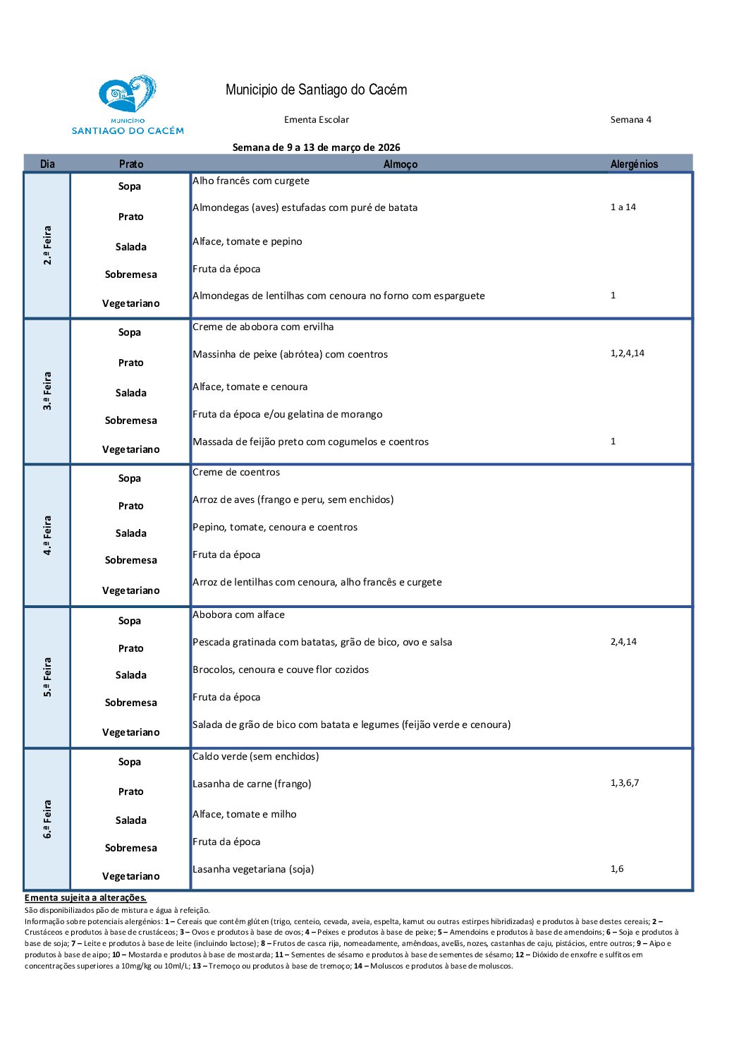 03 Semana de 9 a 13 de março de 2026