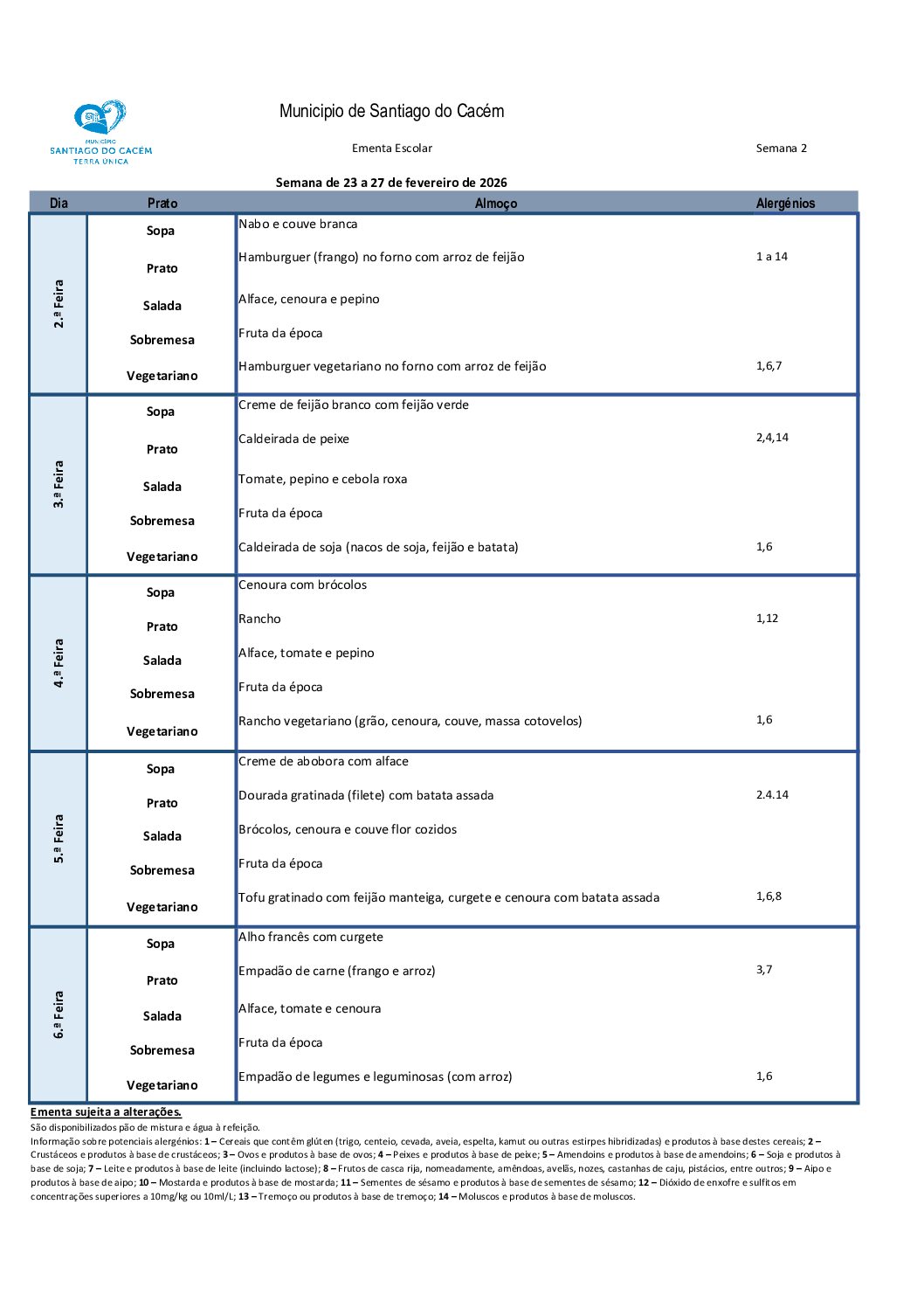04 Semana de 23 a 27 de fevereiro de 2026