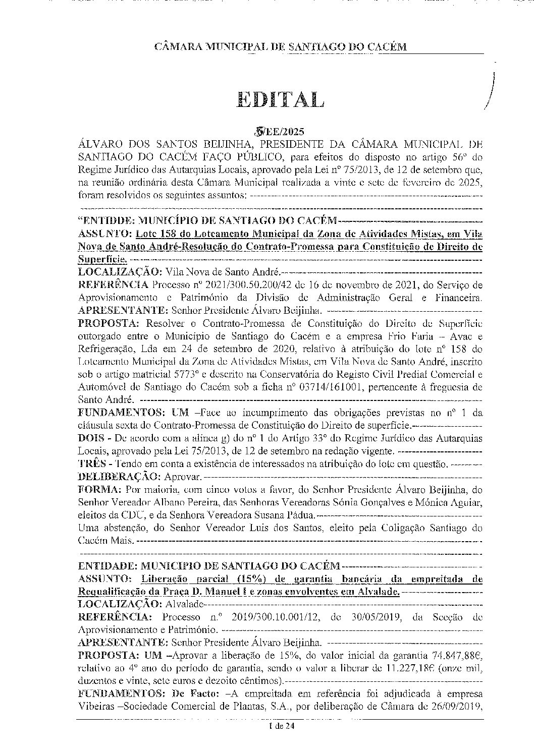 05 Edital N.º 5 CM 27 de fevereiro de 2025