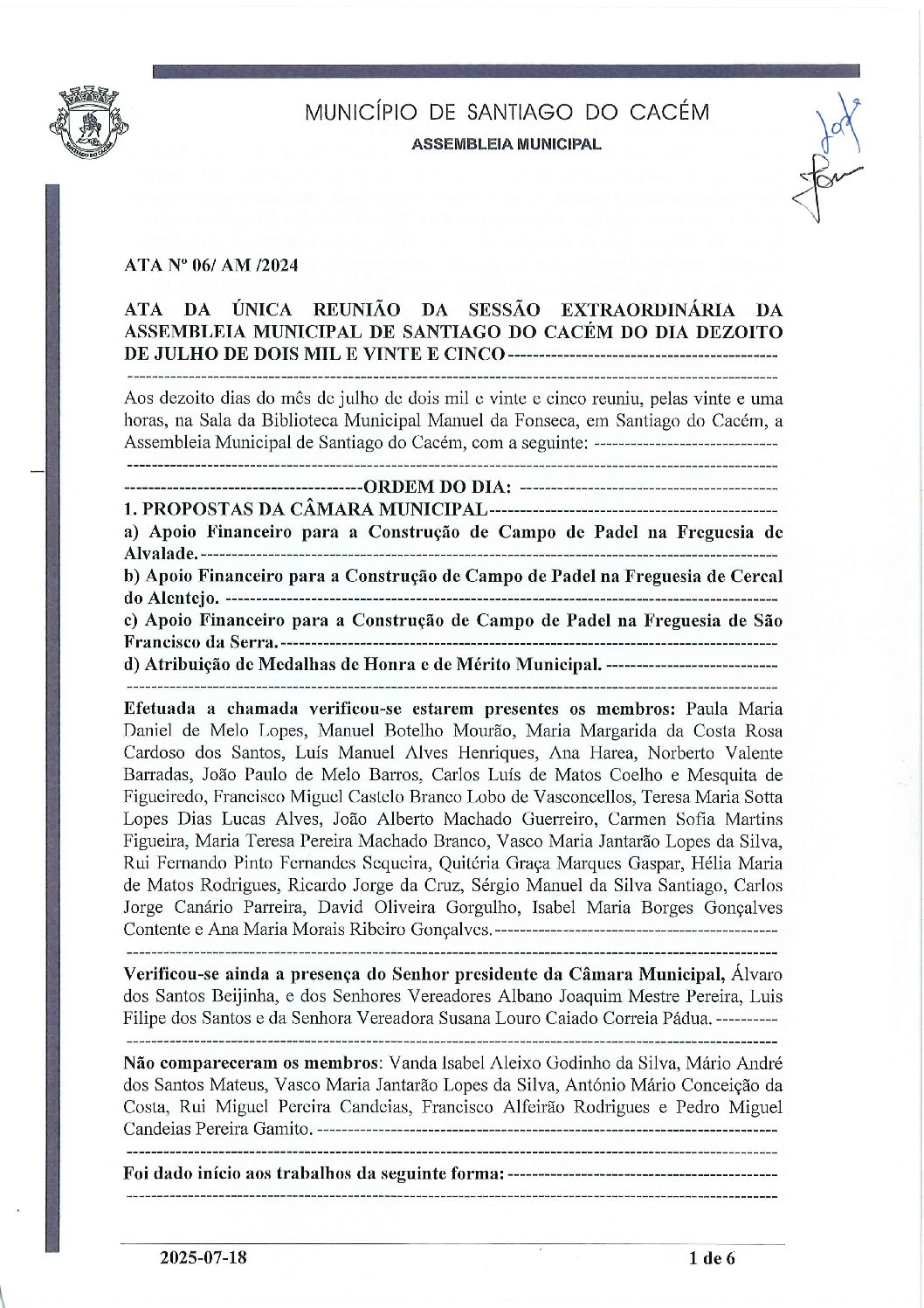 06 18 de julho de 2024