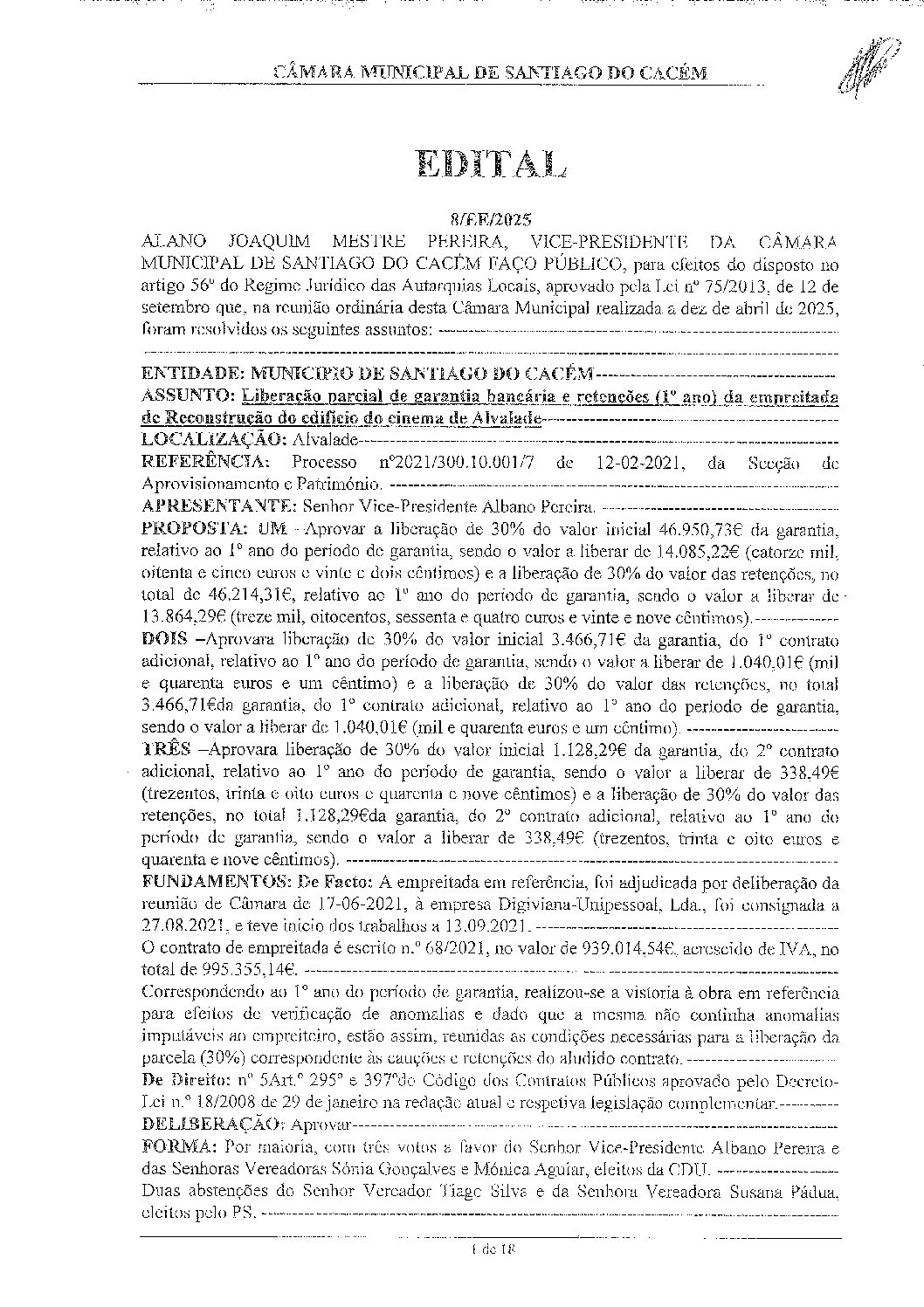 08 Edital N.º 8 CM 10 de abril de 2025