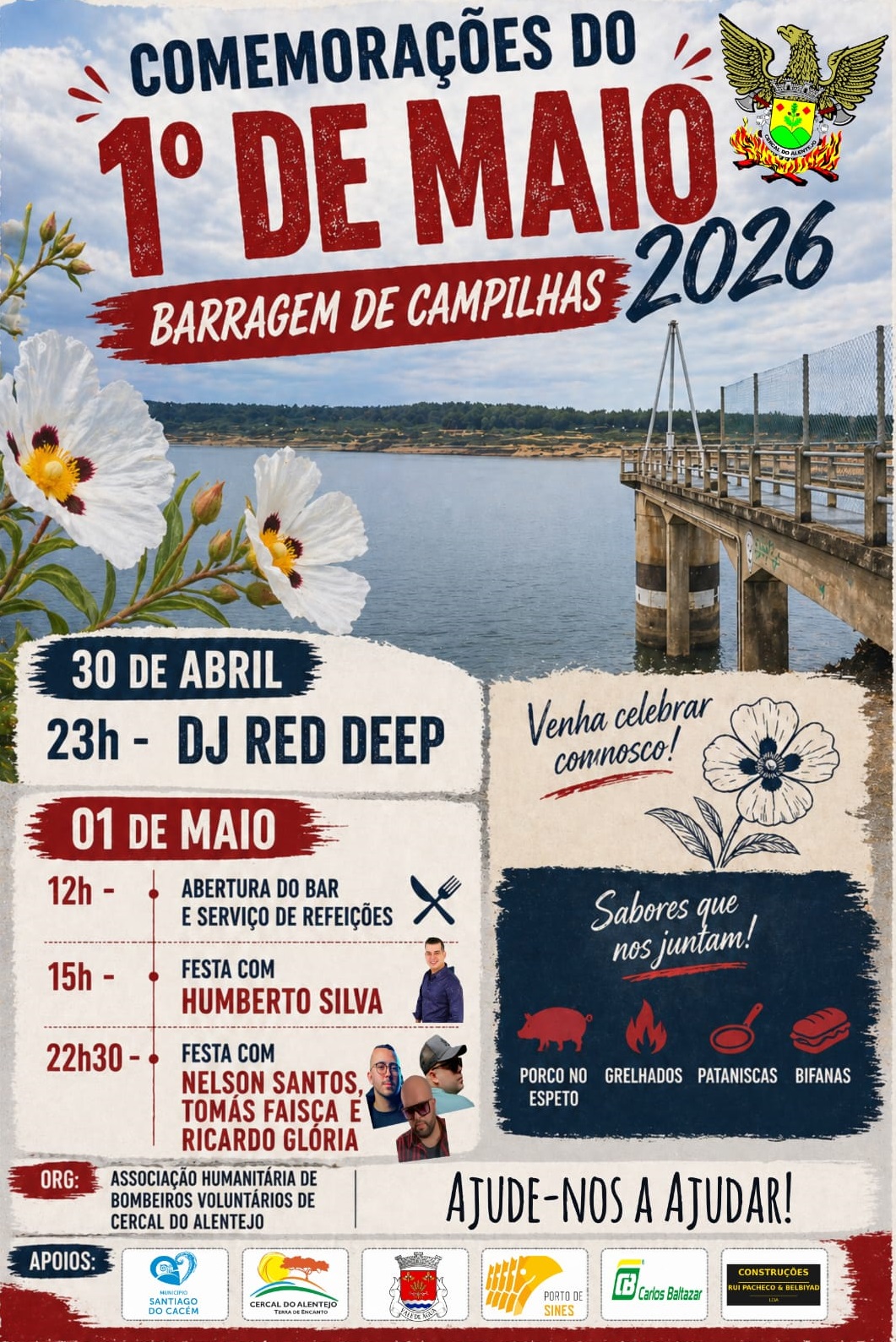 1.º de Maio Barragem de Campilhas