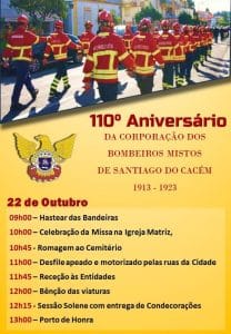 110º aniversário dos Bombeiros de Santiago do Cacém