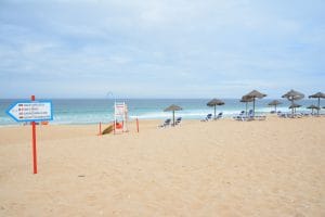 praia da costa de Santo André