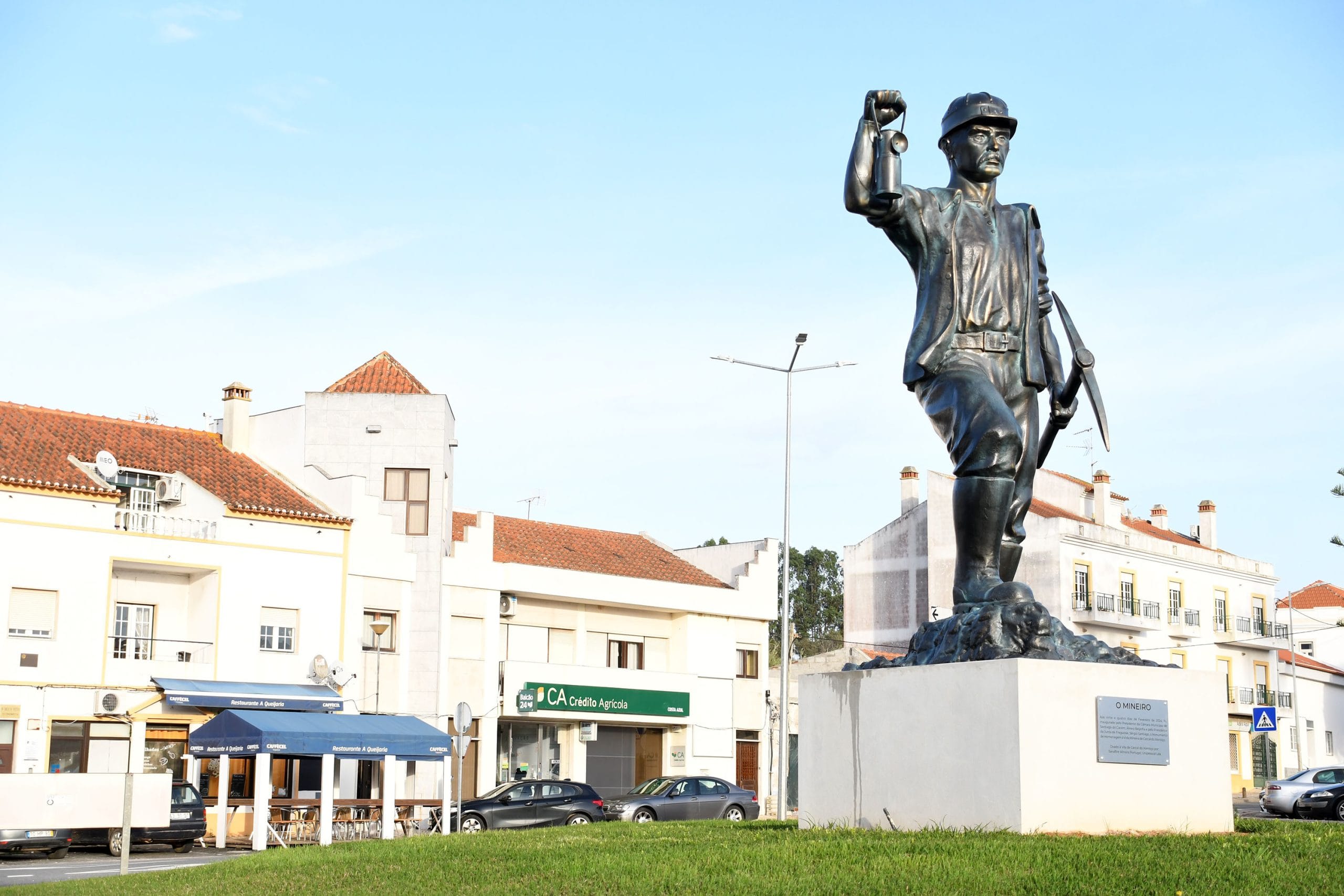 homenagem aos mineiros de Cercal do Alentejo