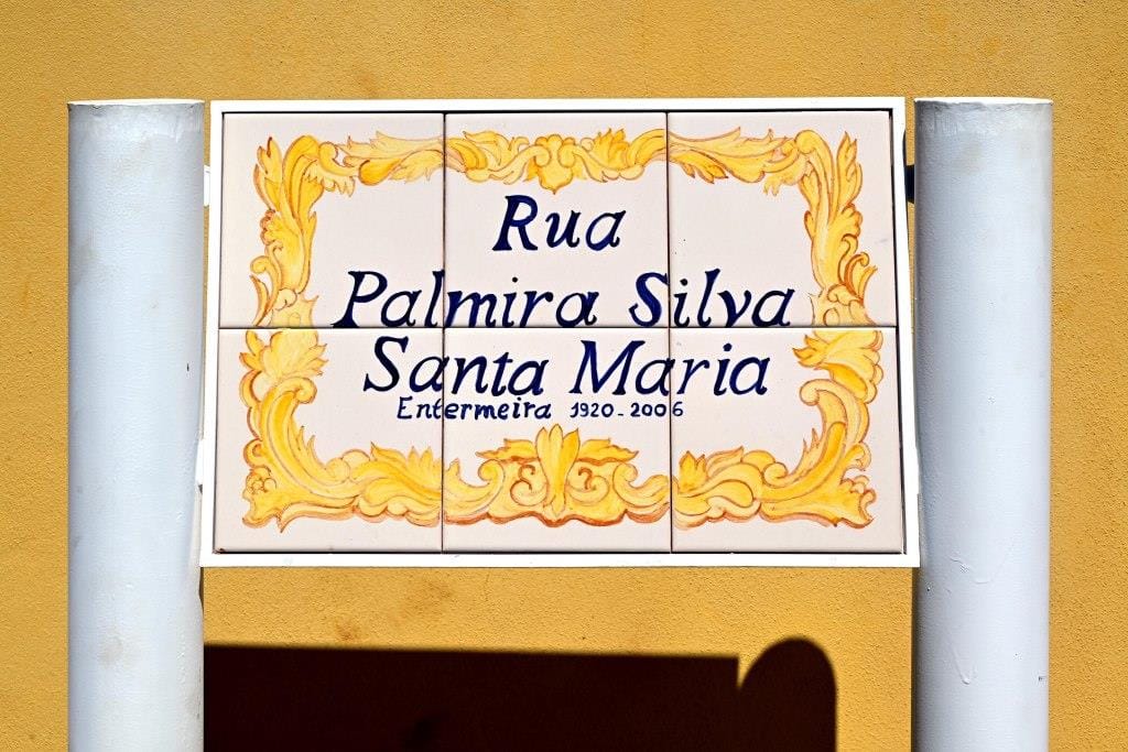 Atribuição do Topónimo Rua Palmira Silva Santa Maria