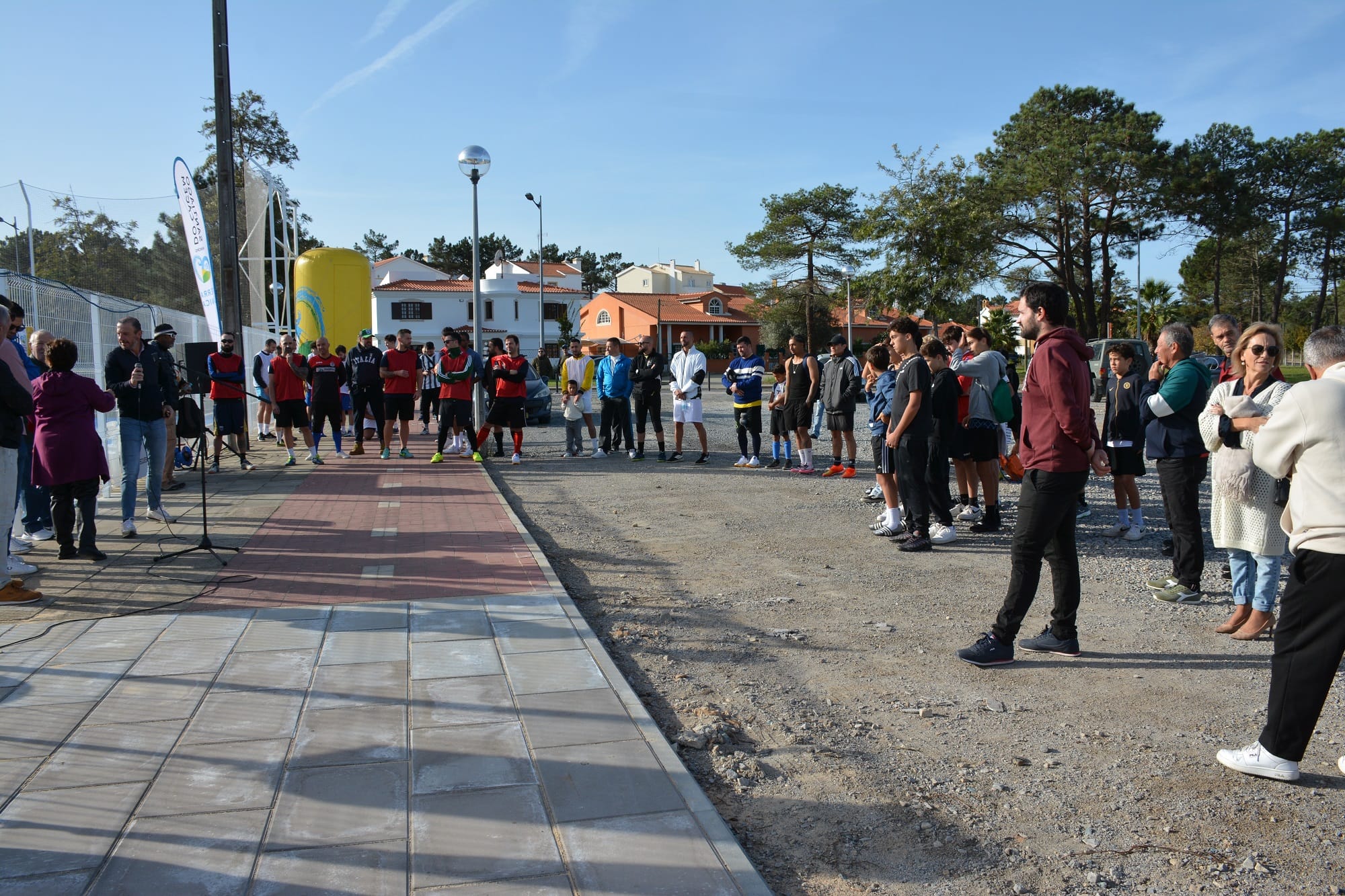 inauguração campo cravela