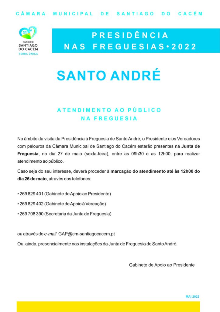 presidência nas freguesias_santo andré