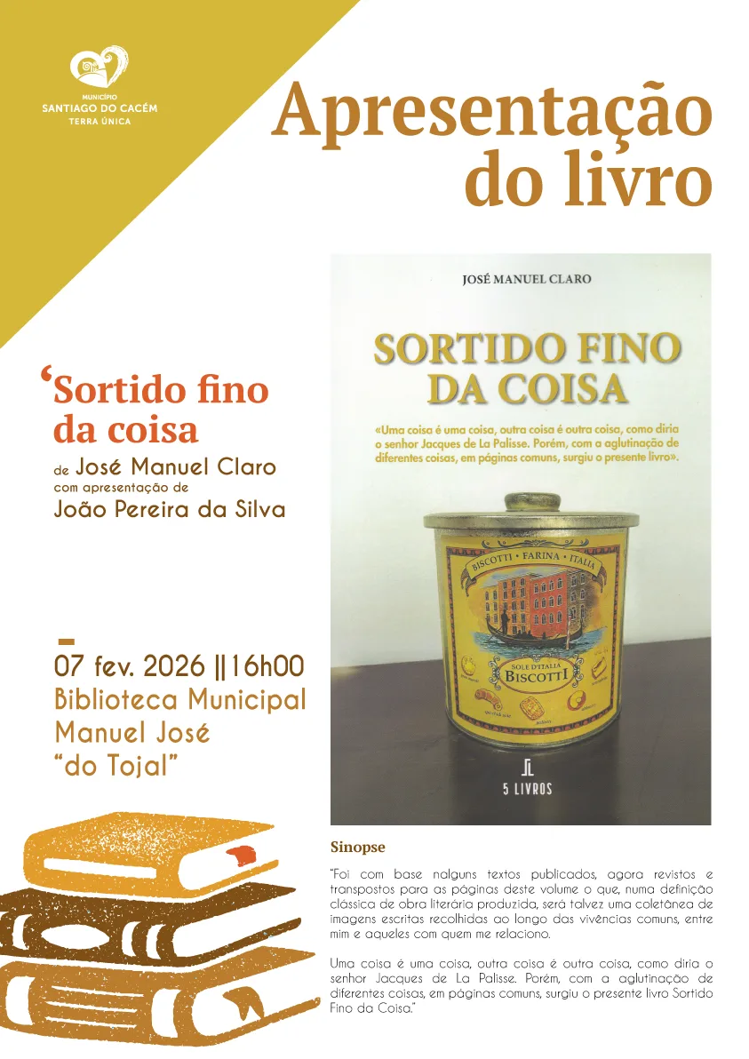 Apresentação do Livro Sortido fino da coisa