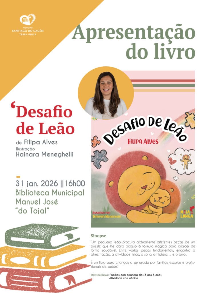Apresentação do livro "Desafio de Leão" de Filipa Alves