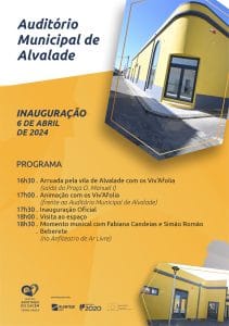 inauguração do Auditório Municipal de Alvalade