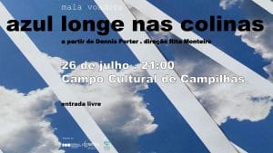 Azul longe das Colinas