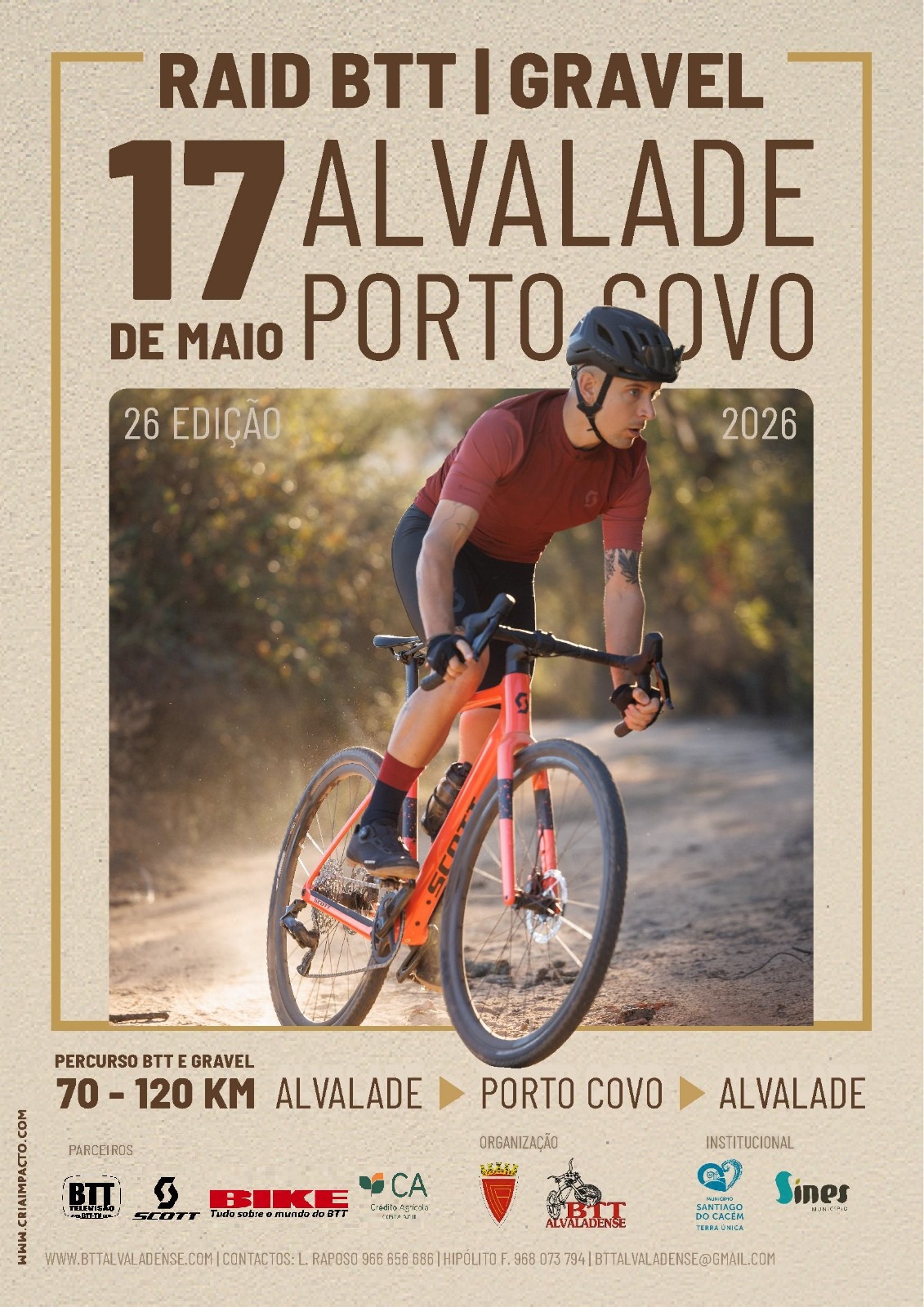 BTT Alvalade - Porto Covo