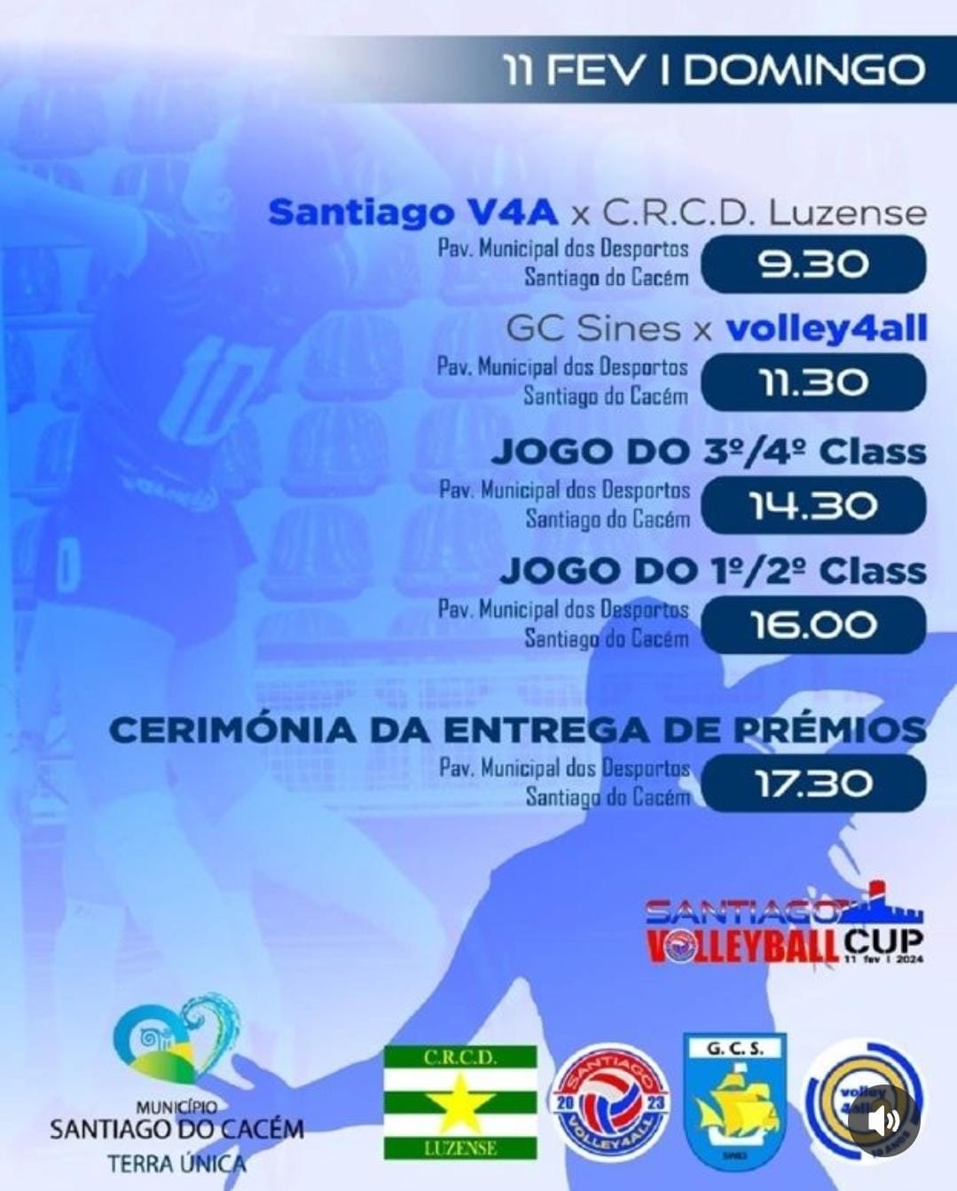 CARTAZ Santiago VolleyBall CUP
