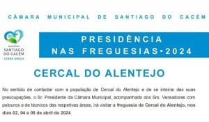Presidência nas Freguesias 2024_Cercal