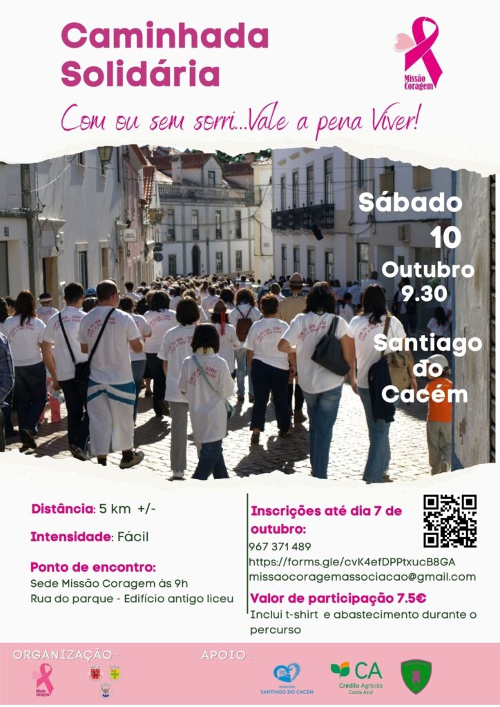 Caminhada solidária