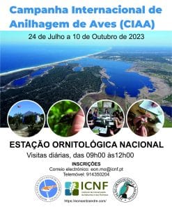 Campanha Internacional de anilhagem de aves EON