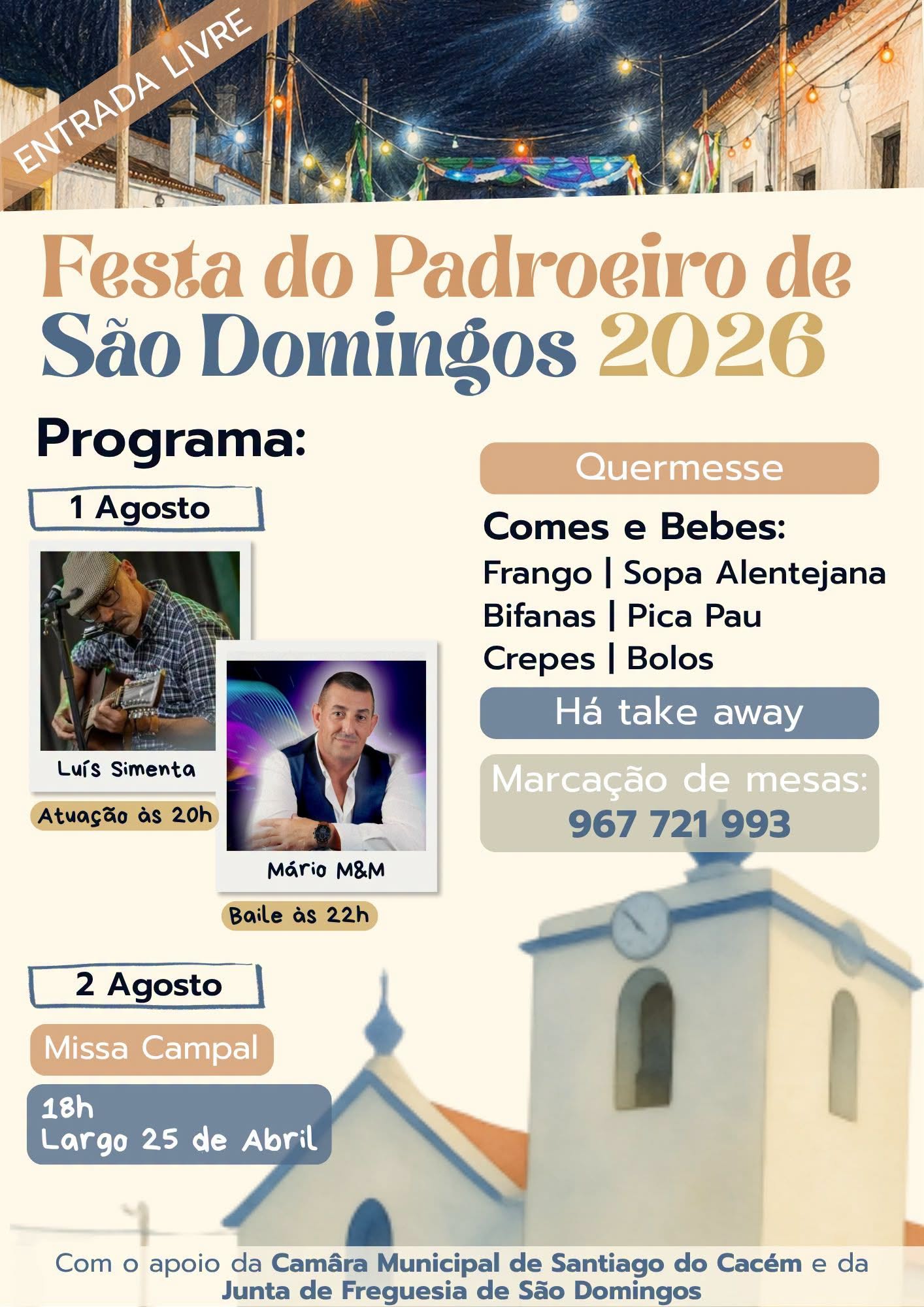 Cartaz Festa do Padroeiro