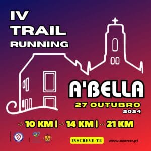 Cartaz IV Trail em A'Bella