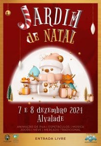 Jardim de Natal em Alvalade