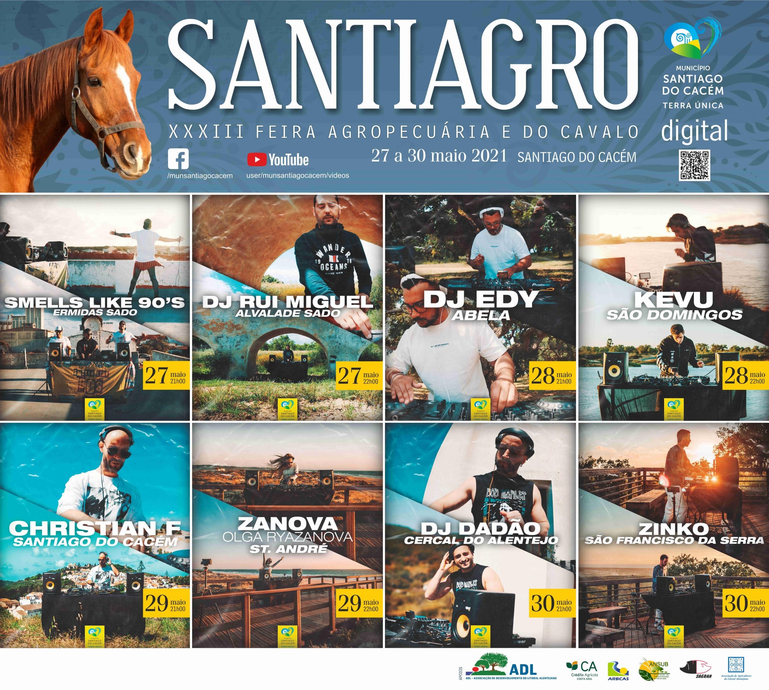 Programa DJ's Santiagro Digital