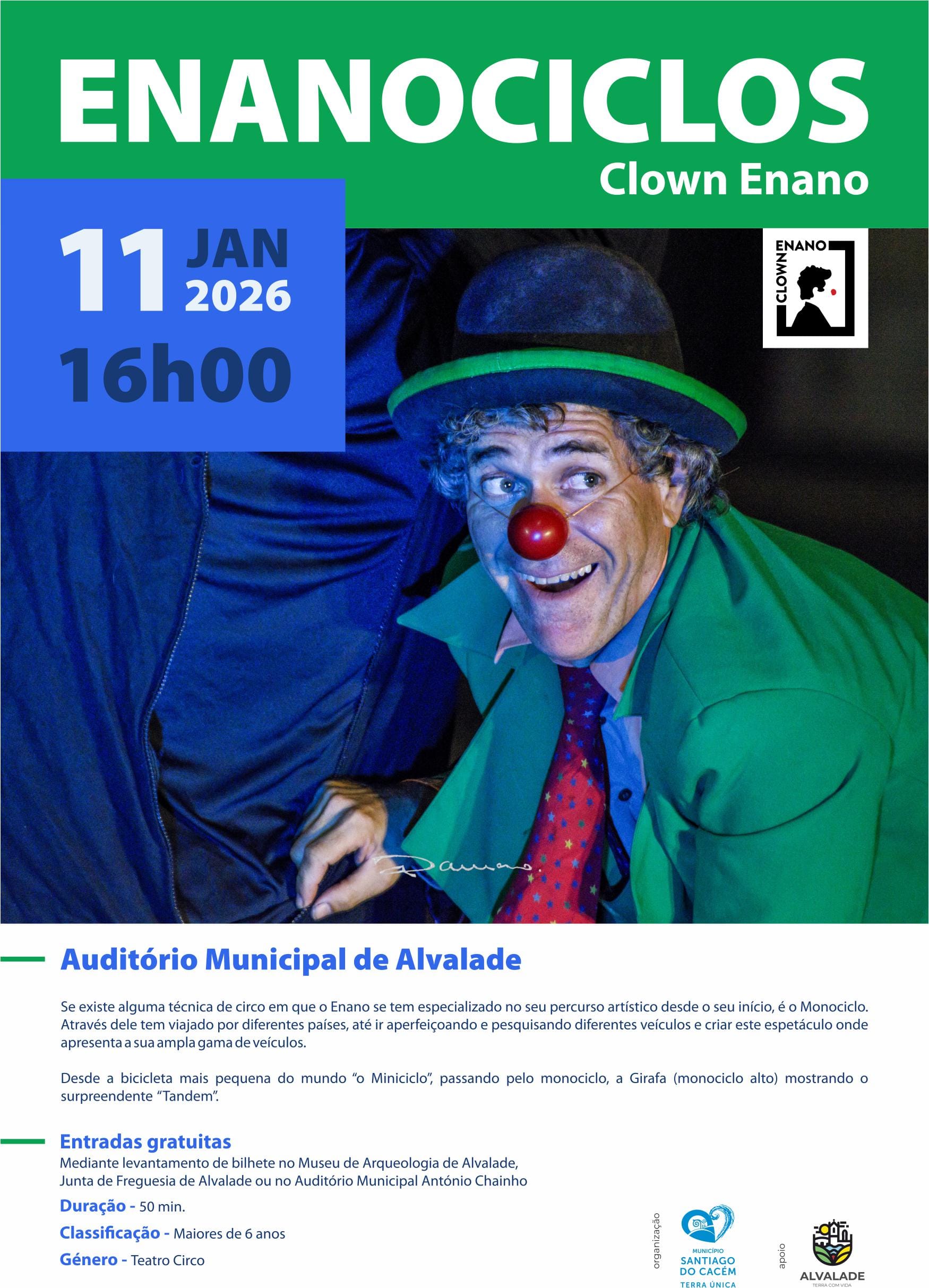 CLOWN ENANO – ENANOCICLOS