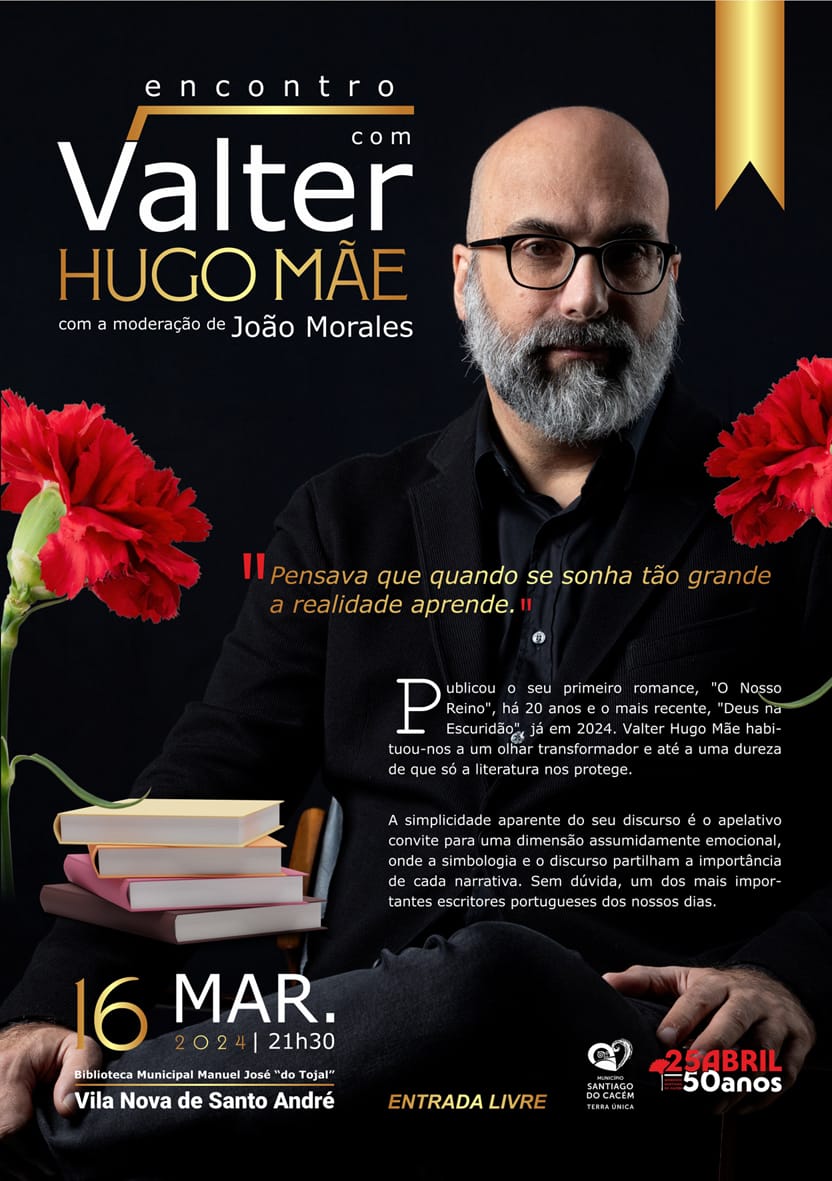 Encontro com Valter Hugo Mãe