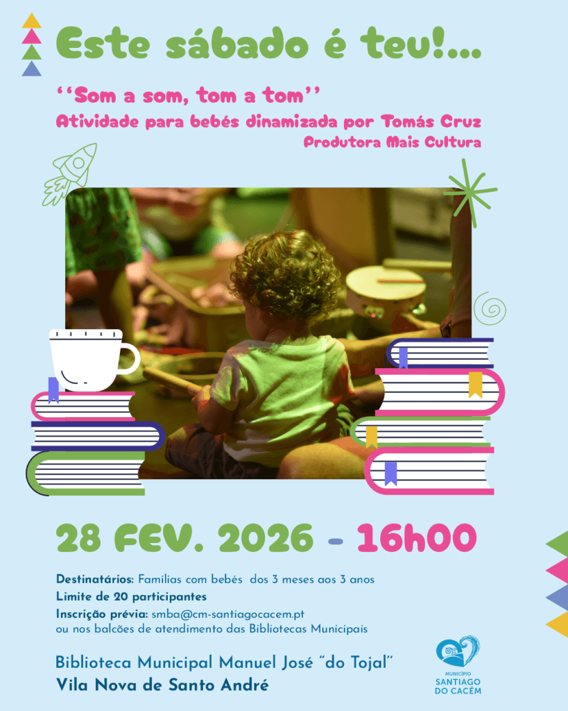 Este sábado é teu! Som a som tom a tom