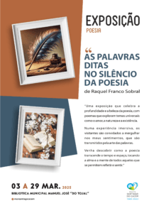 Exposição As palavras ditas no silêncio da poesia