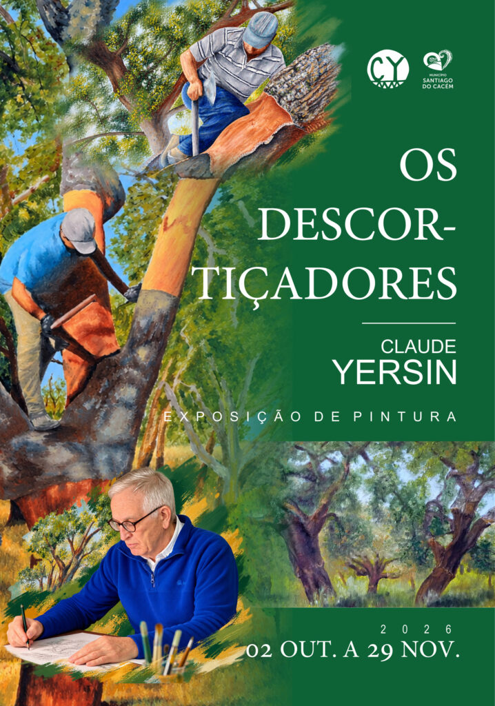 Exposição de Claude Yersin - Os Descortiçadores