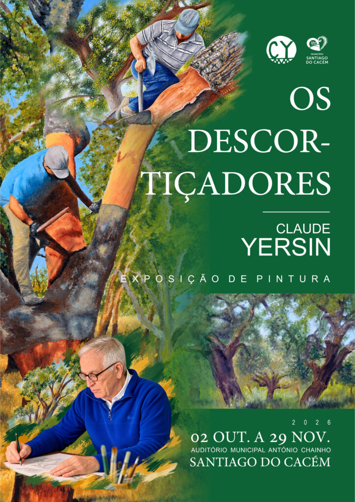 Exposição de Claude Yersin_Os Descortiçadores