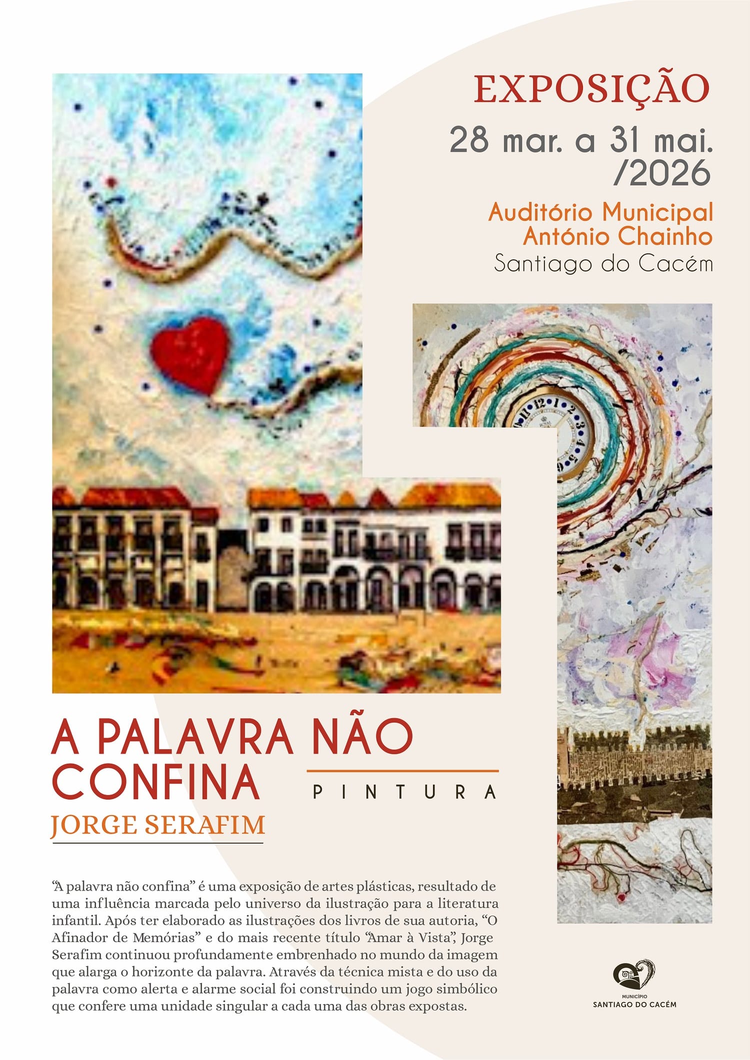 exposição de pintura de jorge serafim
