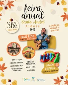 Feira Anual na Aldeia de Santo André