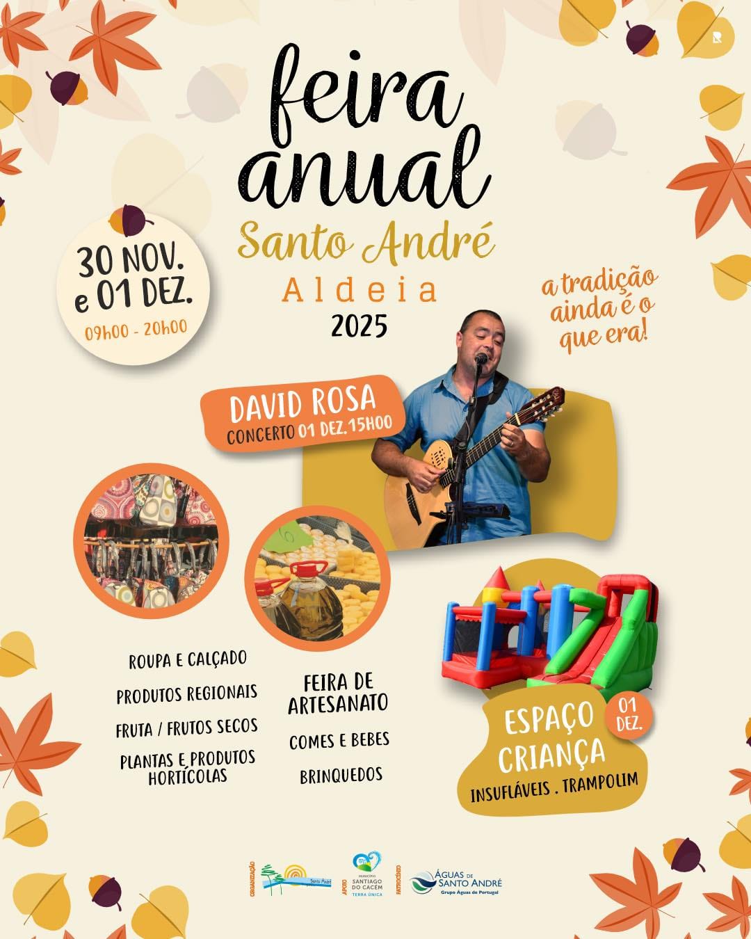 Feira Anual na Aldeia de Santo André