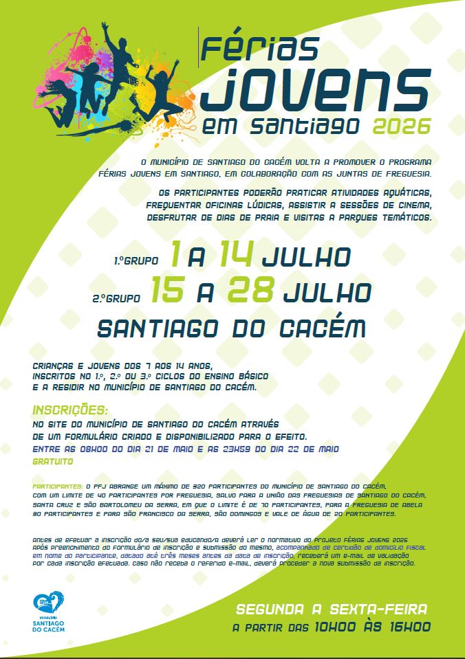 Férias Jovens 2026