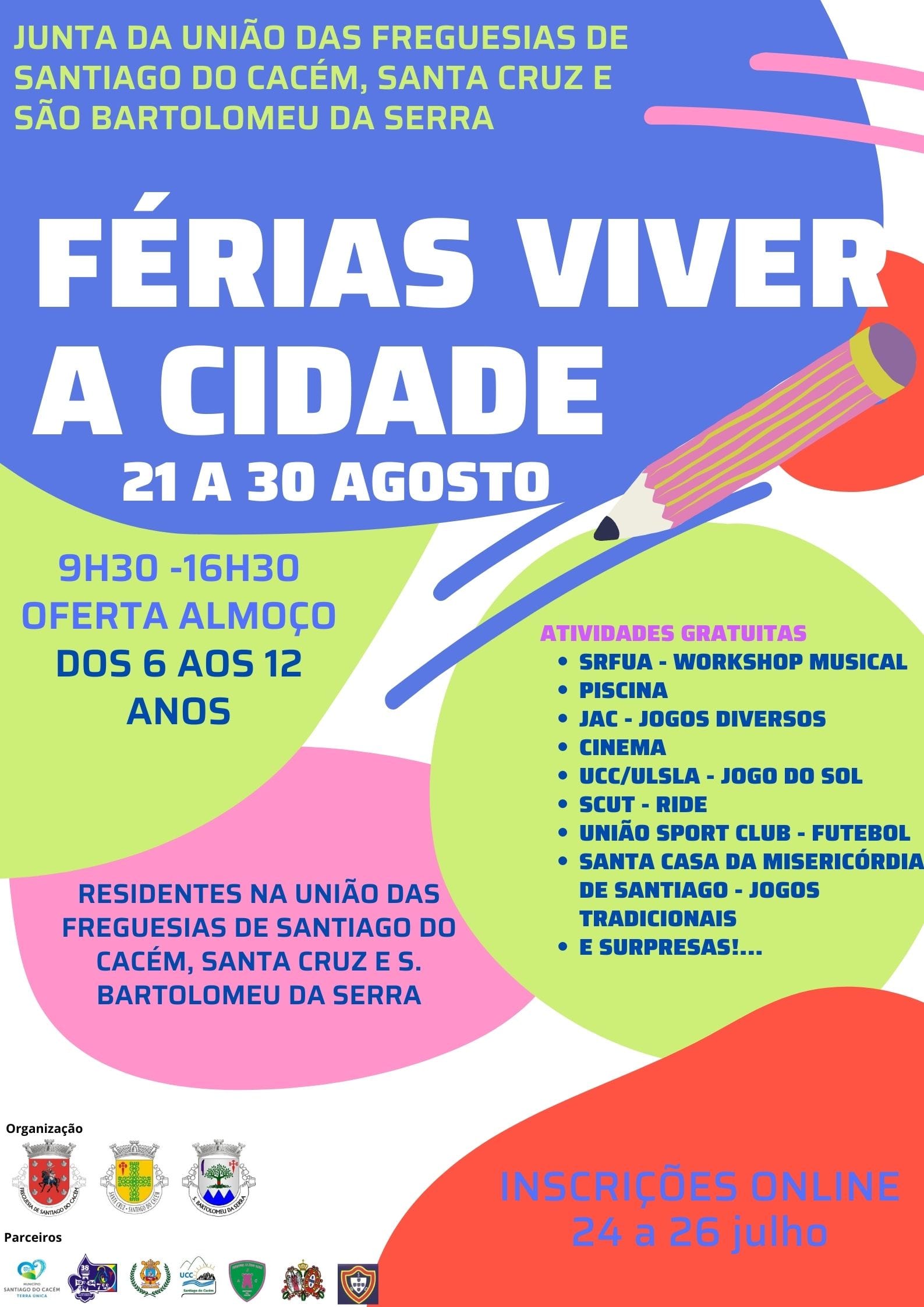 Férias Viver a Cidade 2023 férias viver a cidade