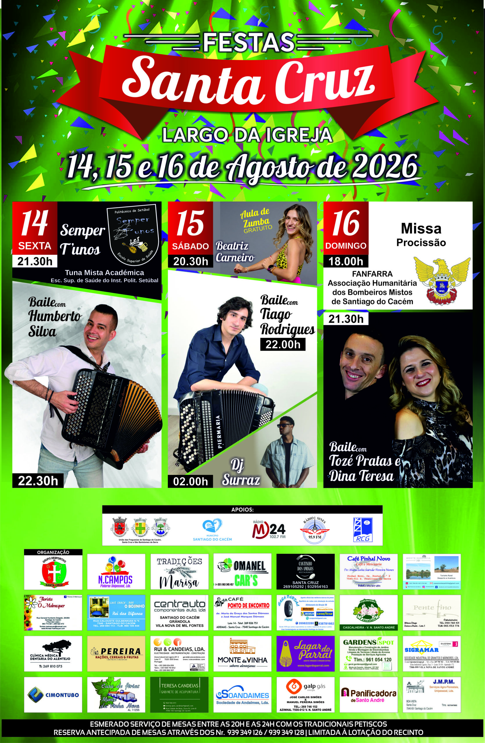 Festas de Santa Cruz 2026