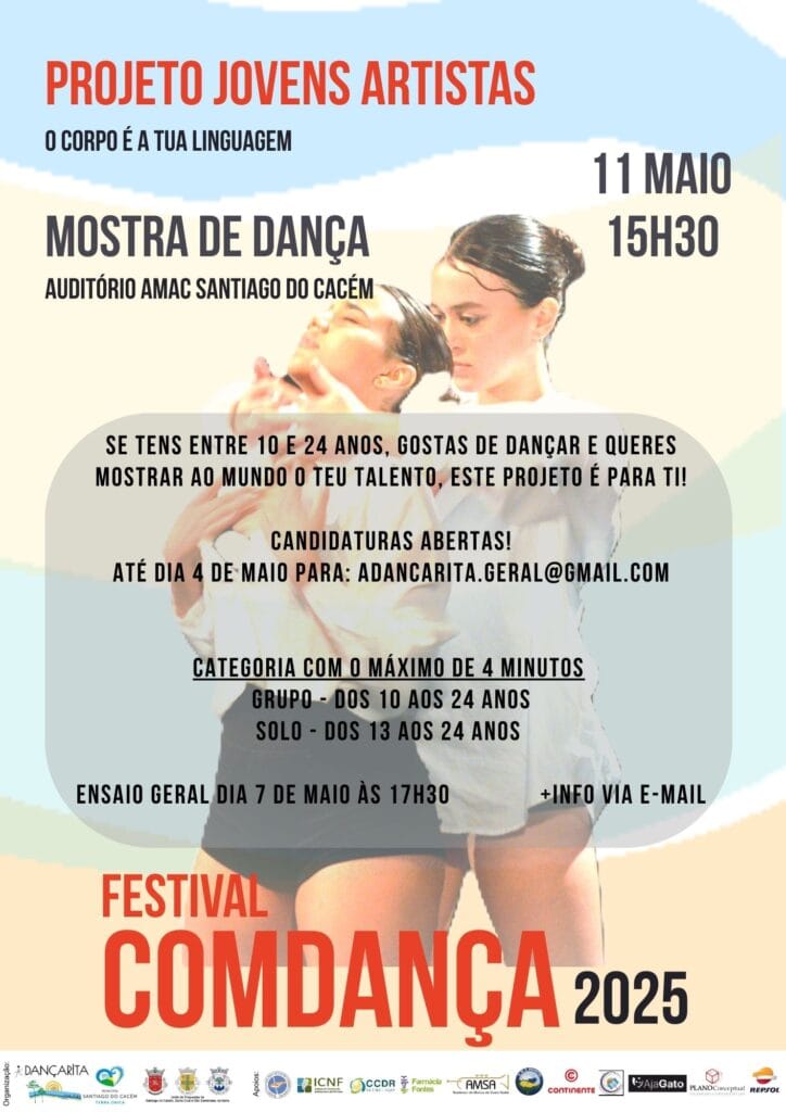 Flyer Projeto Jovens Artistas 2025)