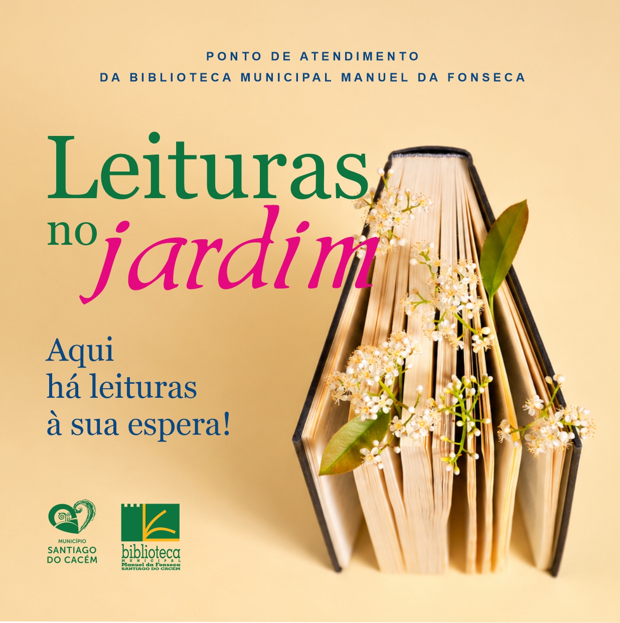 Leituras no jardim