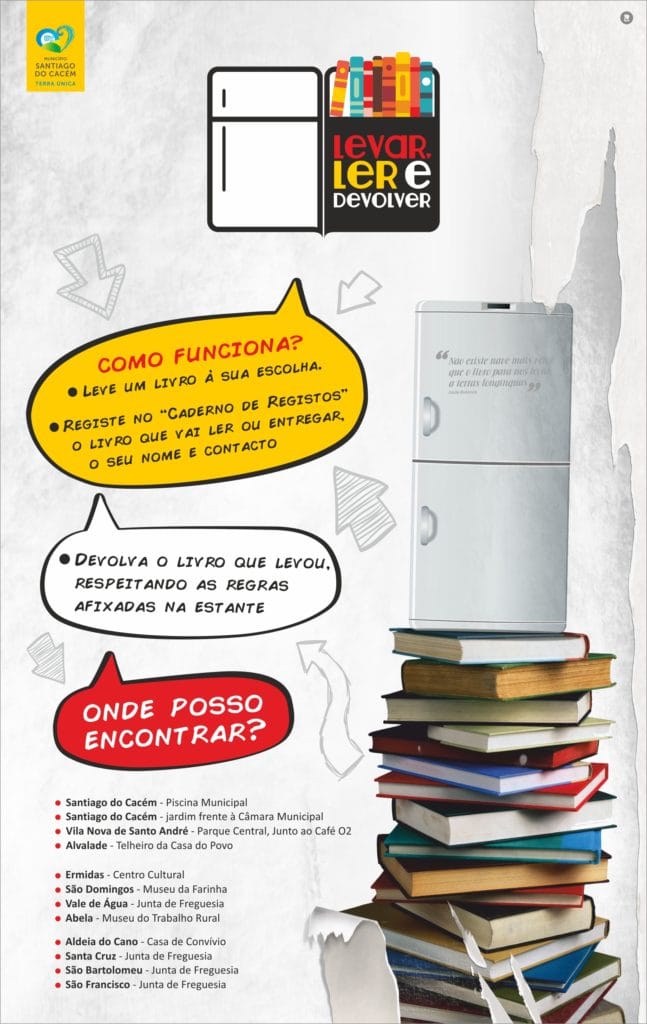 Levar Ler e Devolver - Poster