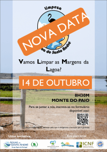 Limpeza da das margens Lagoa de Santo André