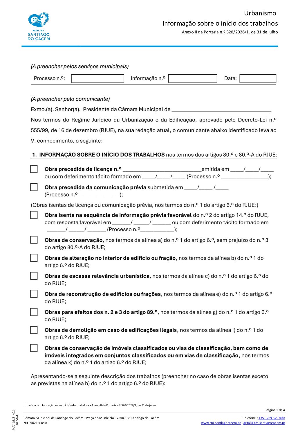 MSC_215_InformacaoInicioTrabalhos
