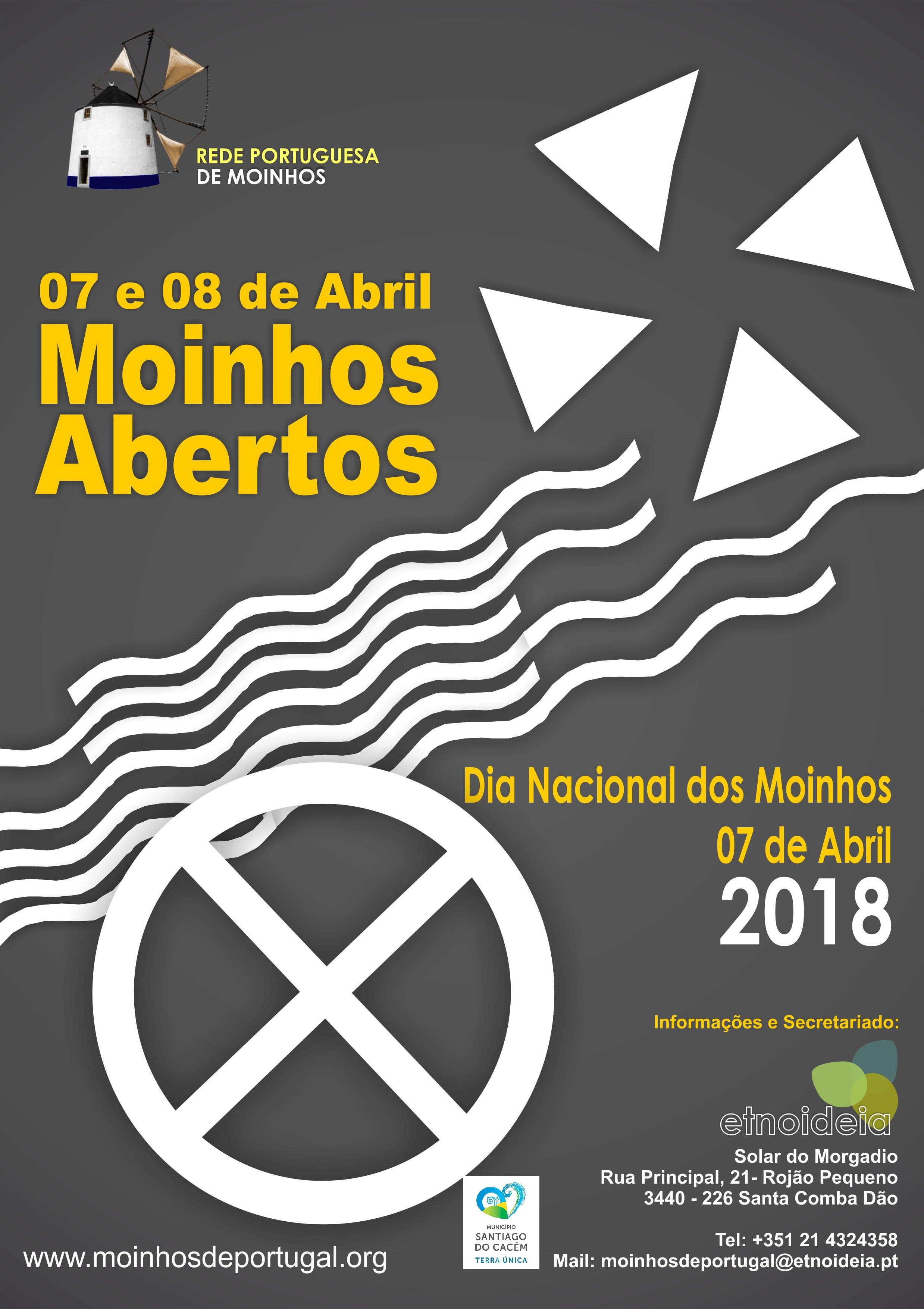 Moinho Abertos 2018- cartaz