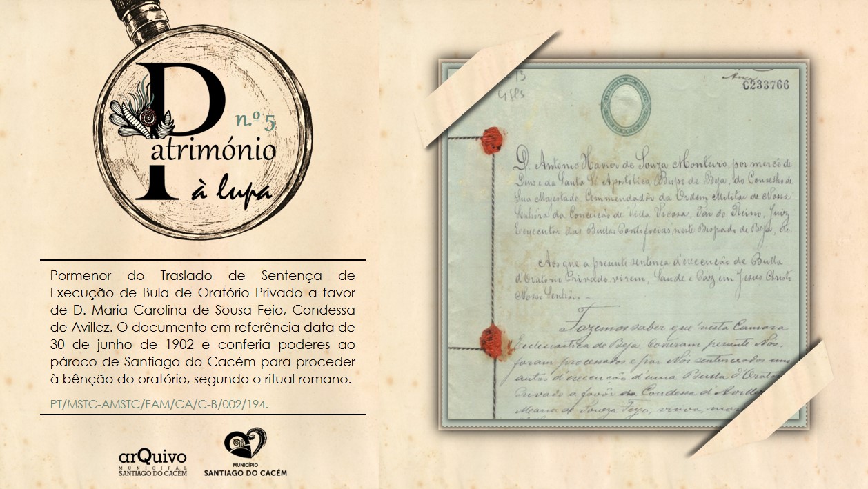PATRIMÓNIO À LUPA N.º5