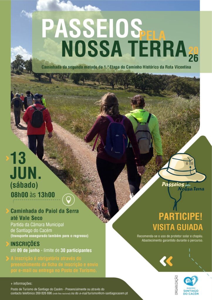 Passeios pela Nossa Terra_Caminhada da segunda metade da 1.ª Etapa do Caminho Histórico da Rota Vicentina