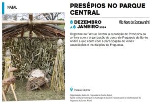 Presépios no Parque Central