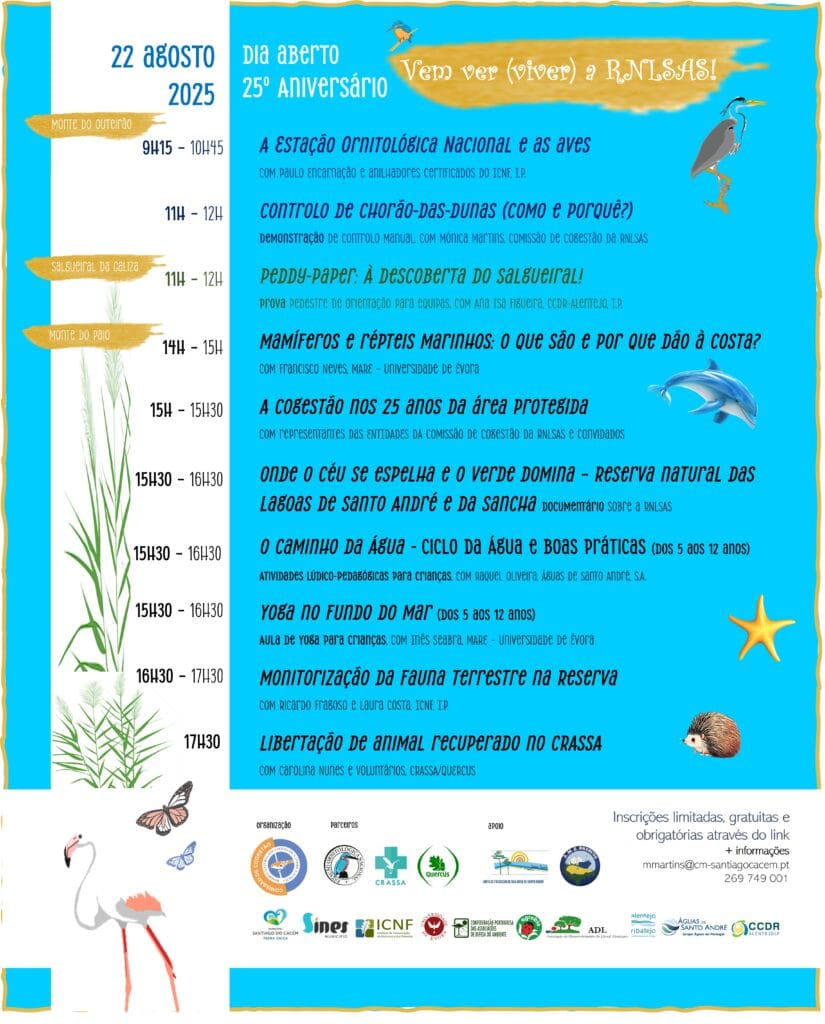 Programa 25º aniversário da RNLSAS