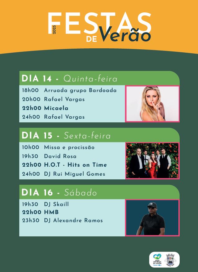 Programa Festas de Verão 2025
