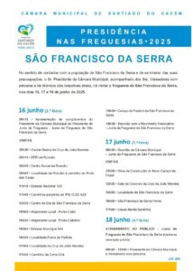 Programa_Presidência nas Freguesias 2025 - São Francisco da Serra_